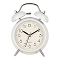 Clayre & Eef Alarm Clock Retro white