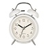 Clayre & Eef Alarm Clock Retro white