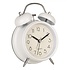 Clayre & Eef Alarm Clock Retro white