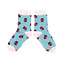 Kids Socks Bamboo Girls Ladybirds duck egg 2-3Y