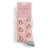 Miss Sparrow Socks Bamboo Reading Hedgehogs dusty pink