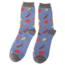 Männer-Socken Bamboo BBQ denim