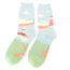 Miss Sparrow Männer-Socken Bamboo Seascape green