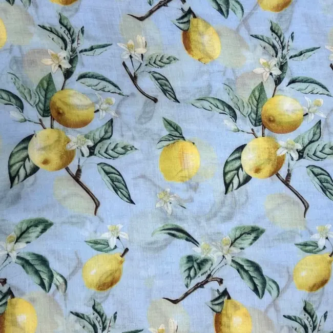 Schal Lemon blue