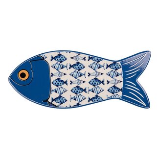 Clayre & Eef Pfannenuntersetzer Fish 12 x 30 cm