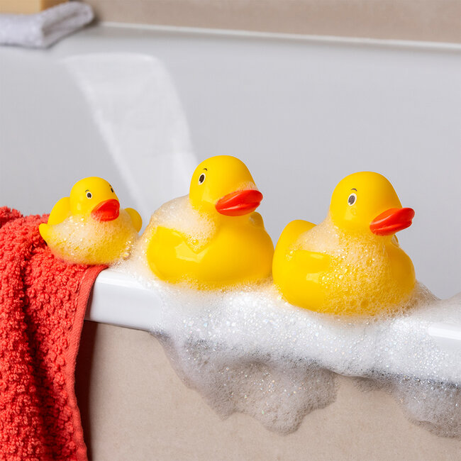 Bath Toys Ducks yellow Set of 3