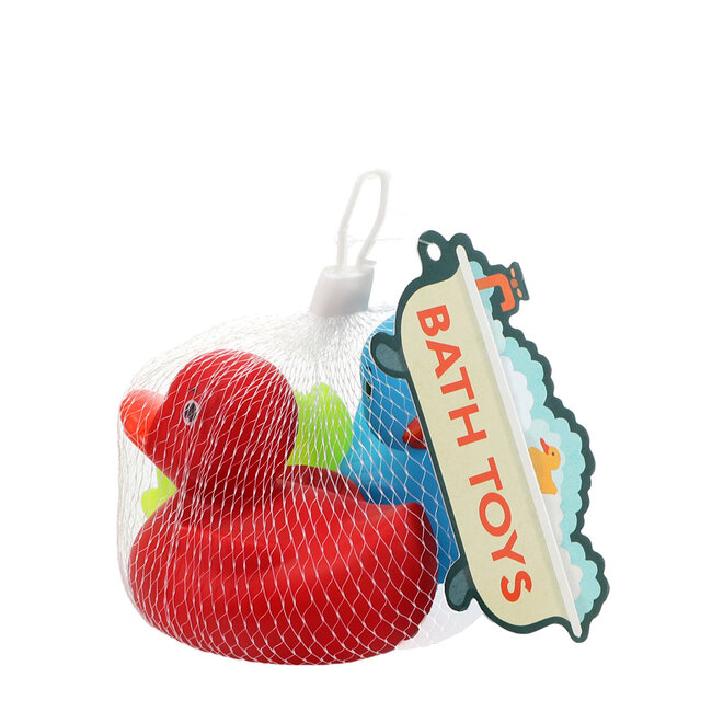 Bath Toys Ducks multicolour Set of 3