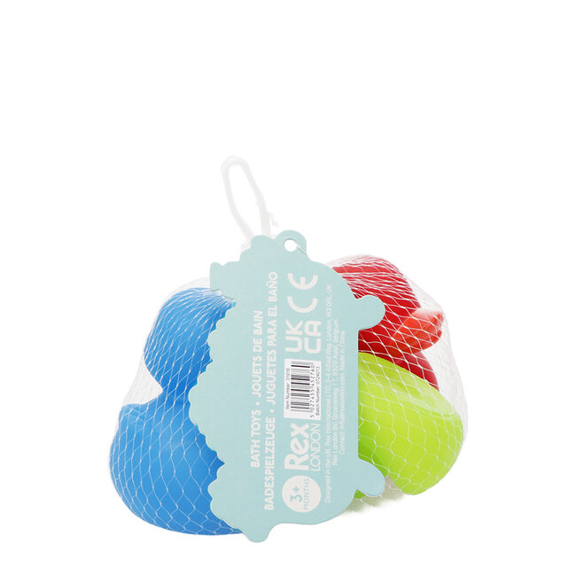Badespielzeug Ducks multicolour Set of 3
