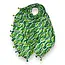 Schal Retro Swirl Tassel green