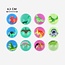 Fun Bouncing Ball Dino assorti