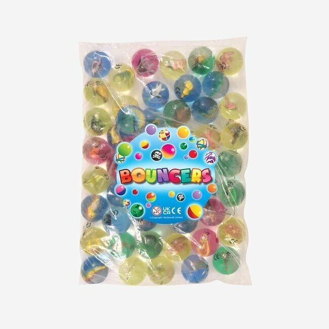 Fun Bouncing Ball Dino assorti