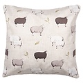 Clayre & Eef Pillowcase 45 x 45 Sheep