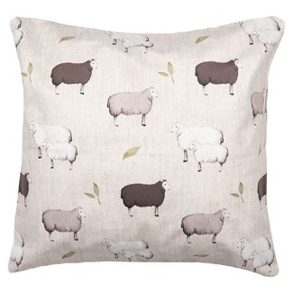Clayre & Eef Kissenbezug 45 x 45 Sheep