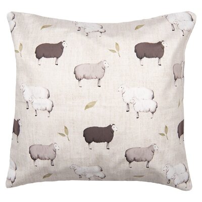 Clayre & Eef Pillowcase 45 x 45 Sheep