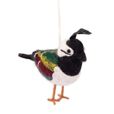 Sjaal met Verhaal Felt Hanger Kievit