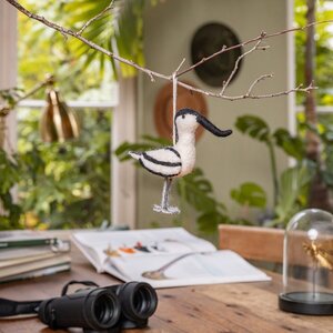 Sjaal met Verhaal Felt Hanger Kluut
