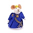 Felt Decoration Muis Koning en Koningin