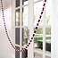 Sjaal met Verhaal Filzgirlande Viltballetjes Small rood/wit/blauw