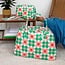 Wochenendtasche Daisy pink/green
