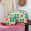 Washbag Daisy pink/green