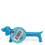 Pen Sausage Dog Shaped blue
