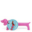Rex London Pen Sausage Dog Shaped pink