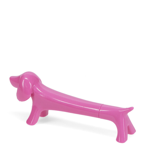 Pen Sausage Dog Shaped pink