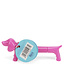 Pen Sausage Dog Shaped pink