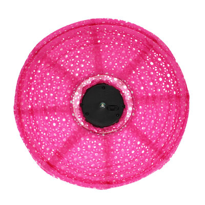 Rex London Outdoor Solar UFO Lantern fuchsia