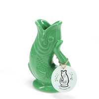 Rex London Vase Ceramic Fish green