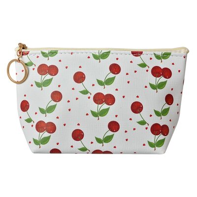 Clayre & Eef Make-up Tasche Cherries