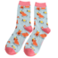 Socken Bamboo Capybara powder blue