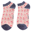 Trainer Socken Bamboo Wild Flamingos dusky pink