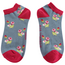 Trainer Socken Bamboo Mini Floral denim