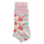Trainer Socks Bamboo Happy Cats silver