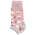 Miss Sparrow Trainer Socken Bamboo Happy Sheep dusky pink