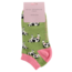 Trainer Socken Bamboo Cows green