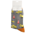 Mens Socks Bamboo Building Site grey