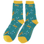 Männer-Socken Bamboo Canoes teal