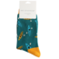 Männer-Socken Bamboo Canoes teal