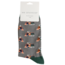 Männer-Socken Bamboo Trains grey