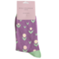 Socken Bamboo Little Buds dusky purple