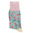 Socks Bamboo Petite Flowers duck egg