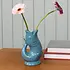Rex London Vase Ceramic Fish blue