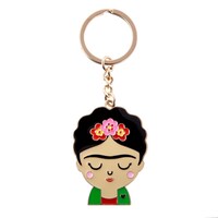 Sass & Belle Keyring Enamel Frida