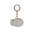 Sass & Belle Keyring Enamel Cat