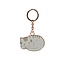 Sass & Belle Keyring Enamel Cat