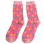 Socks Bamboo Pineapples & Spots hot pink