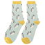 Socks Bamboo Cool Cats duck egg