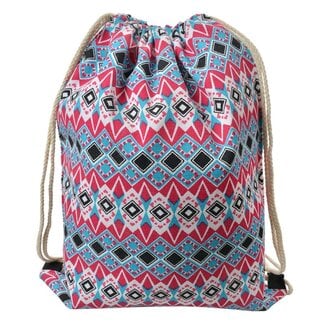 Clayre & Eef Backpack Geometric red/blue